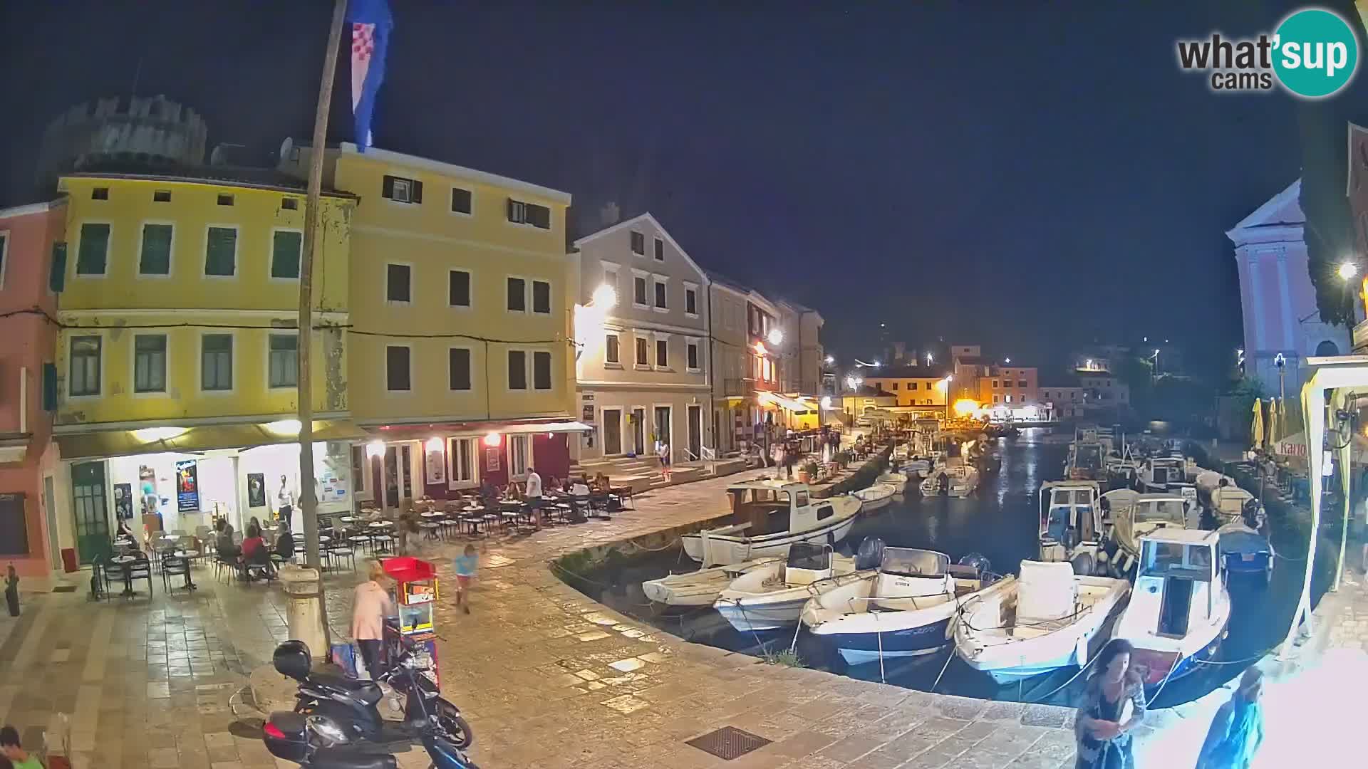Webcam Live – The harbor of Veli Lošinj