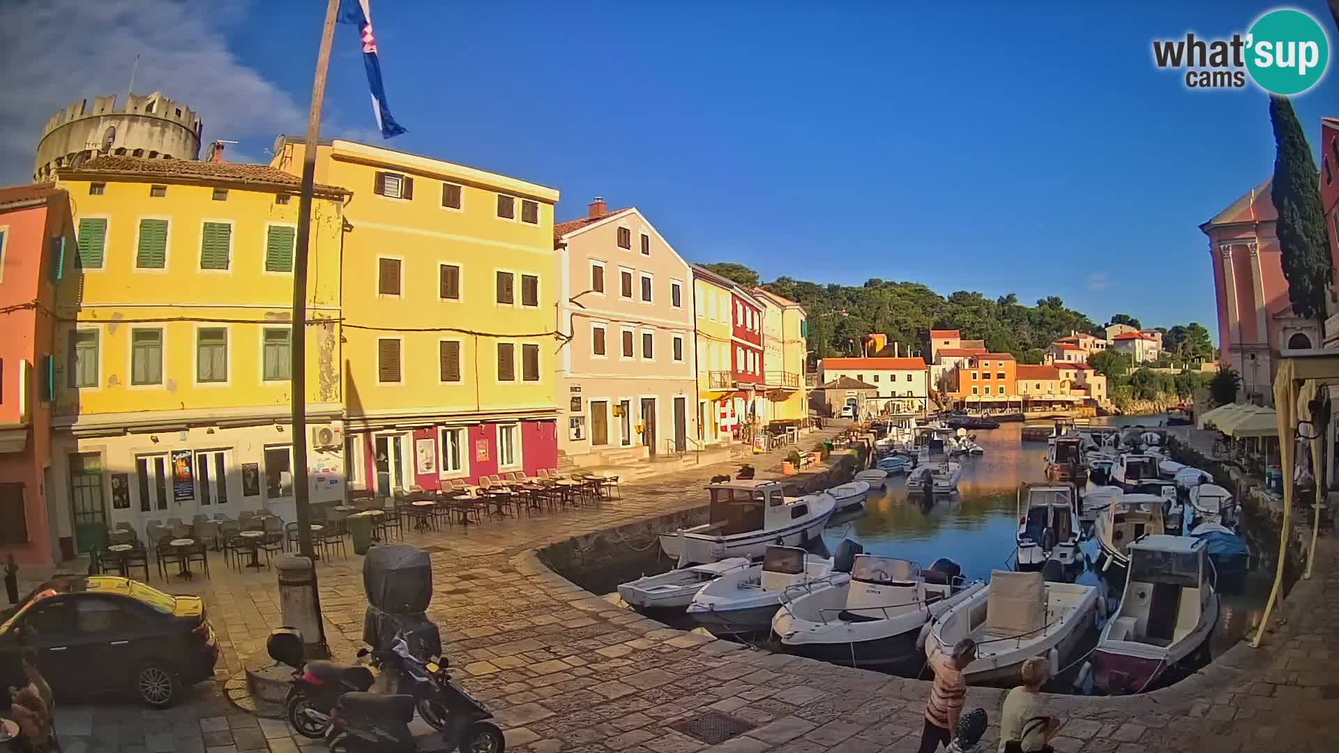 Webcam Streaming – El puerto de Veli Lošinj