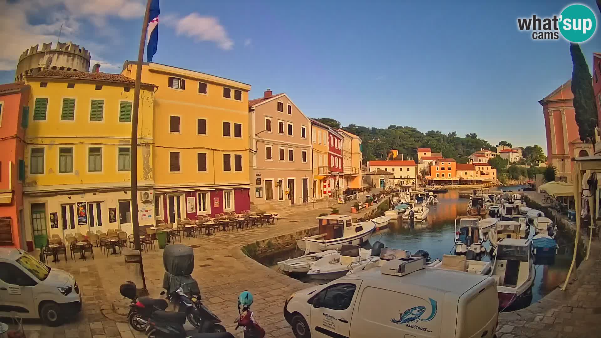 Webcam – Il porticciolo di Lussingrande