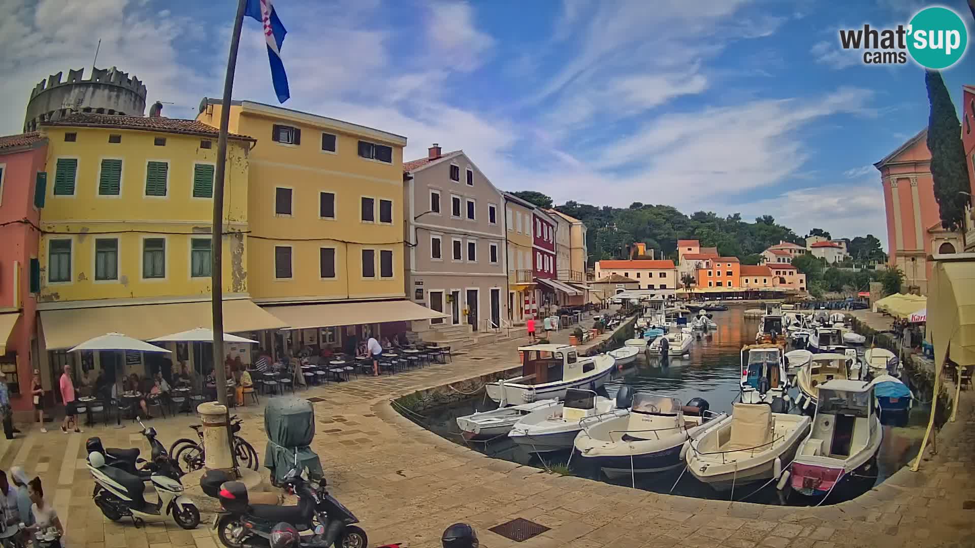 Webcam – Le port de Veli Lošinj