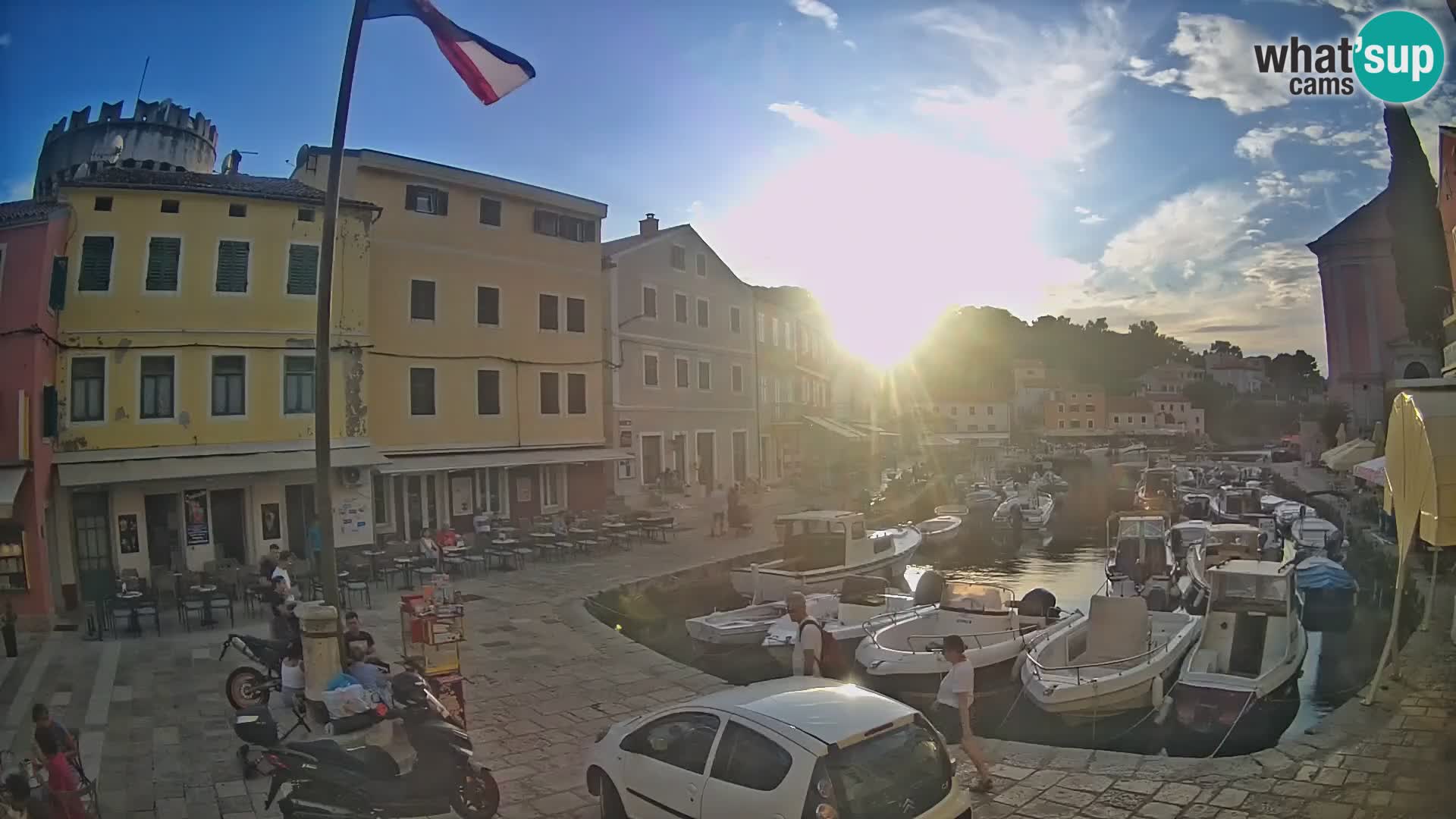 Webcam – Le port de Veli Lošinj