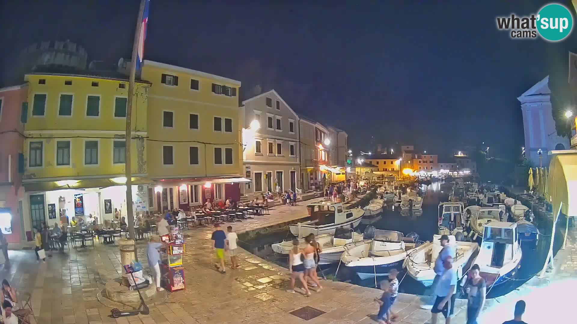 Webcam Live – The harbor of Veli Lošinj