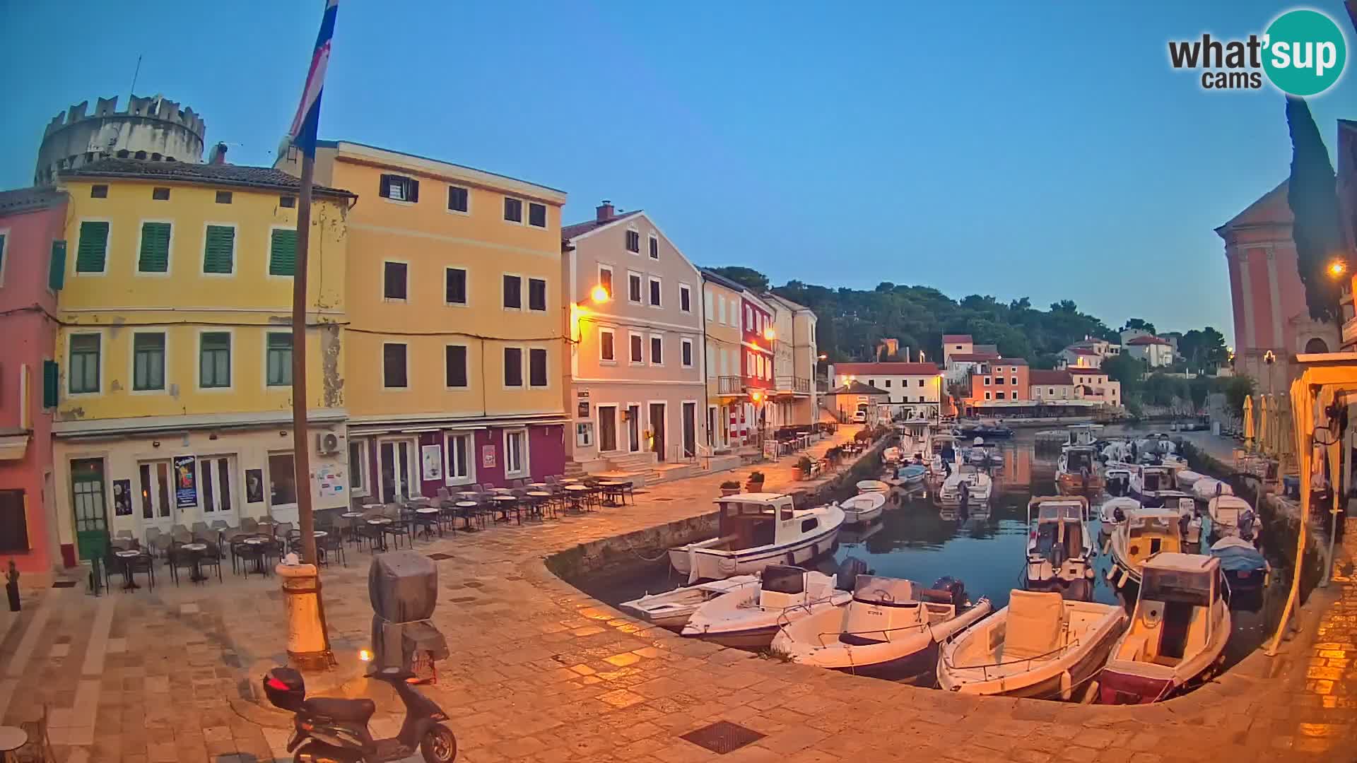 Webcam – Le port de Veli Lošinj