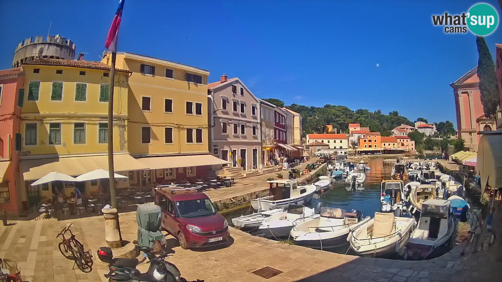 Webcam – Il porticciolo di Lussingrande