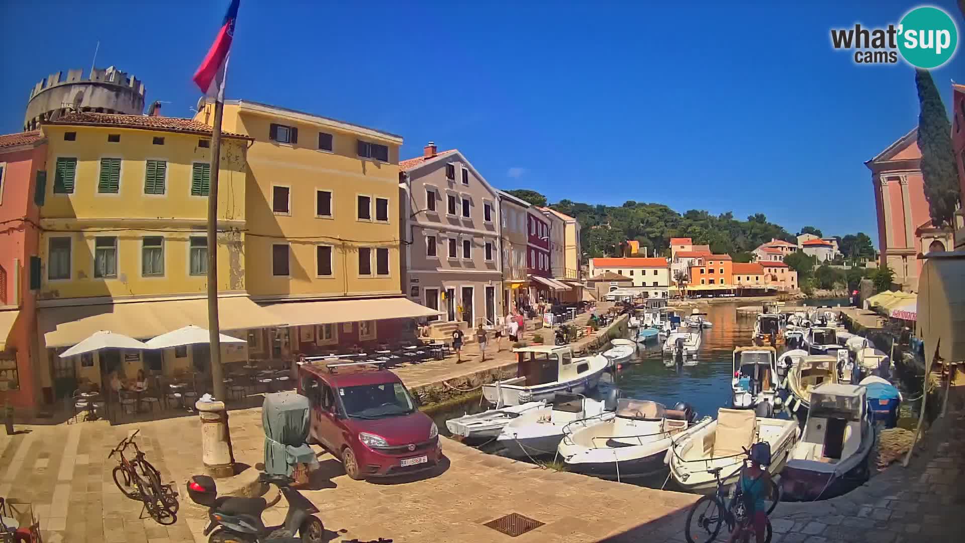 Webcam Streaming – El puerto de Veli Lošinj