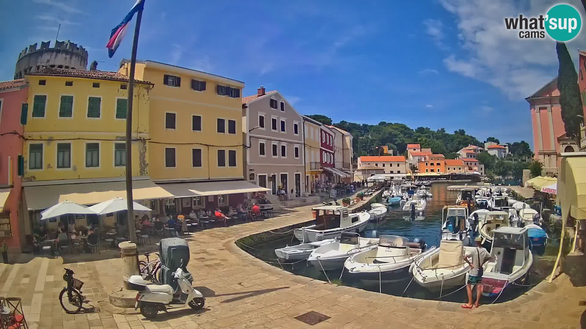 Webcam – Le port de Veli Lošinj