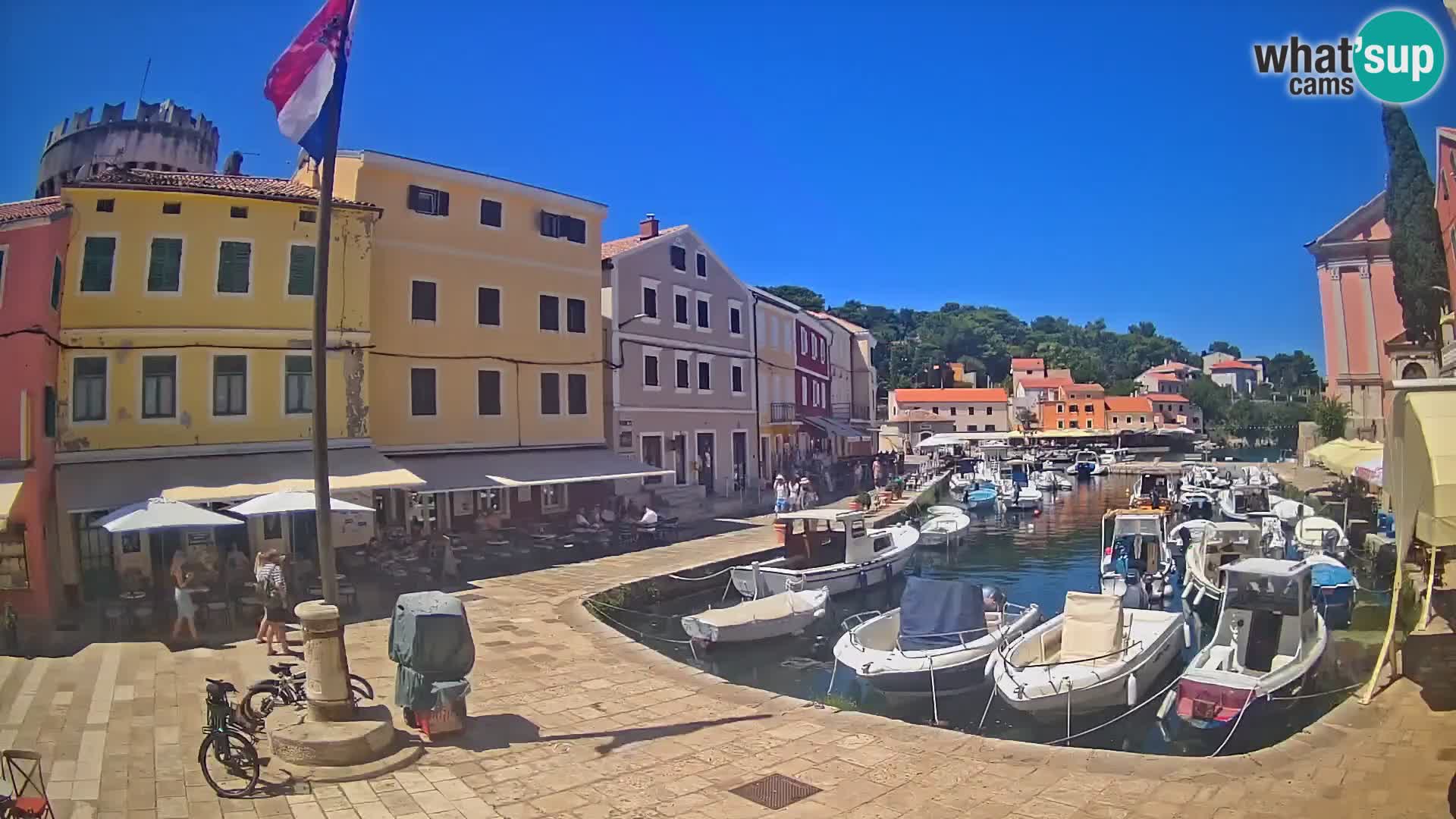 Webcam Live – The harbor of Veli Lošinj
