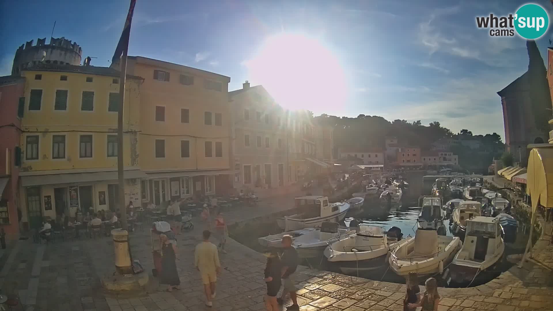 Webcam – Il porticciolo di Lussingrande