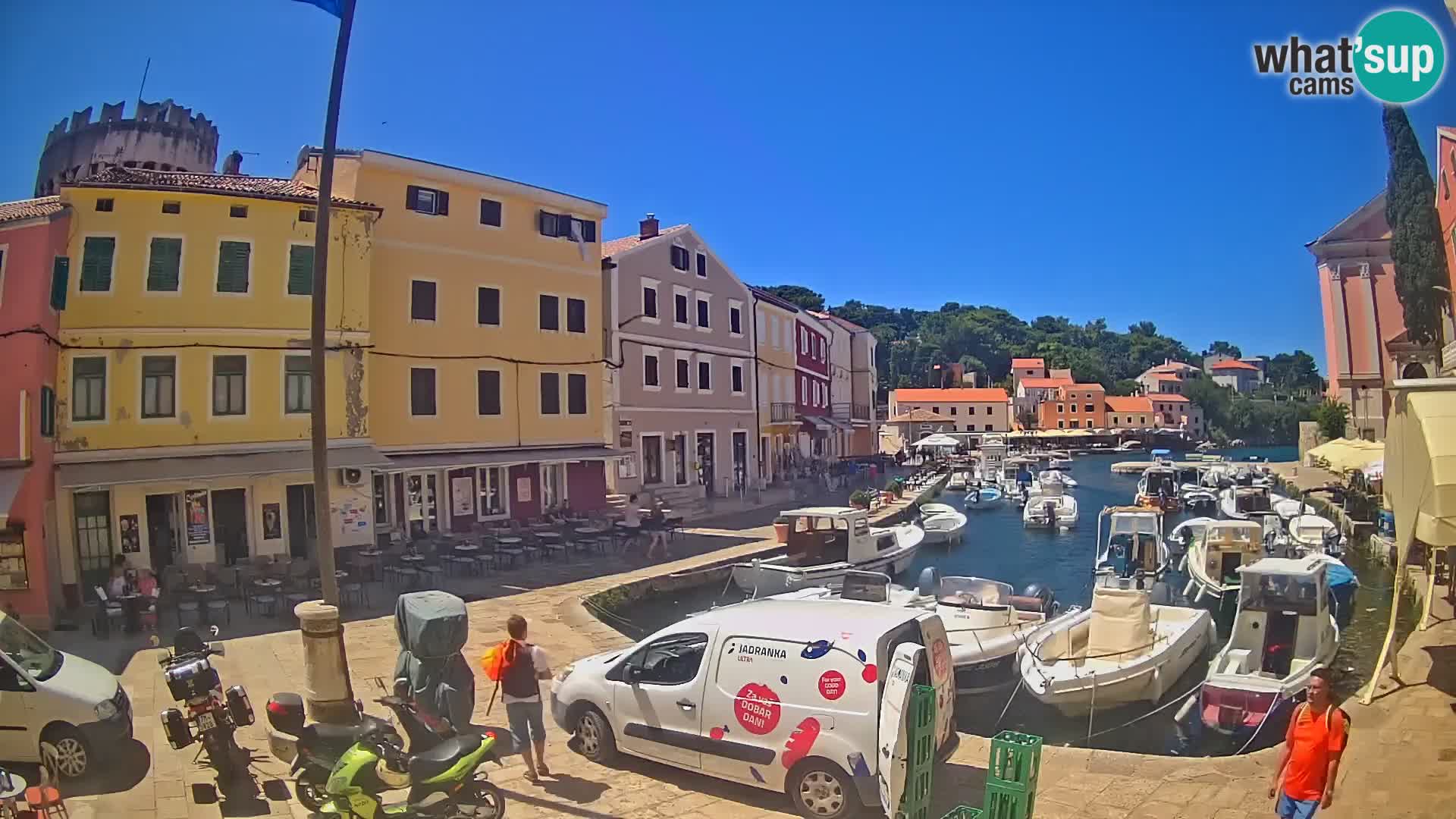 Webcam Streaming – El puerto de Veli Lošinj