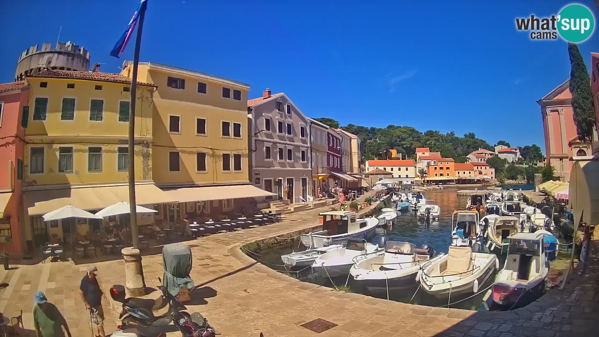 Webcam – Il porticciolo di Lussingrande
