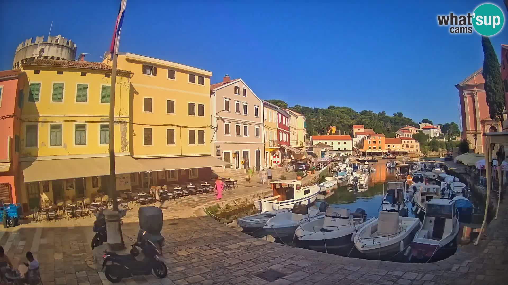 Webcam – Il porticciolo di Lussingrande