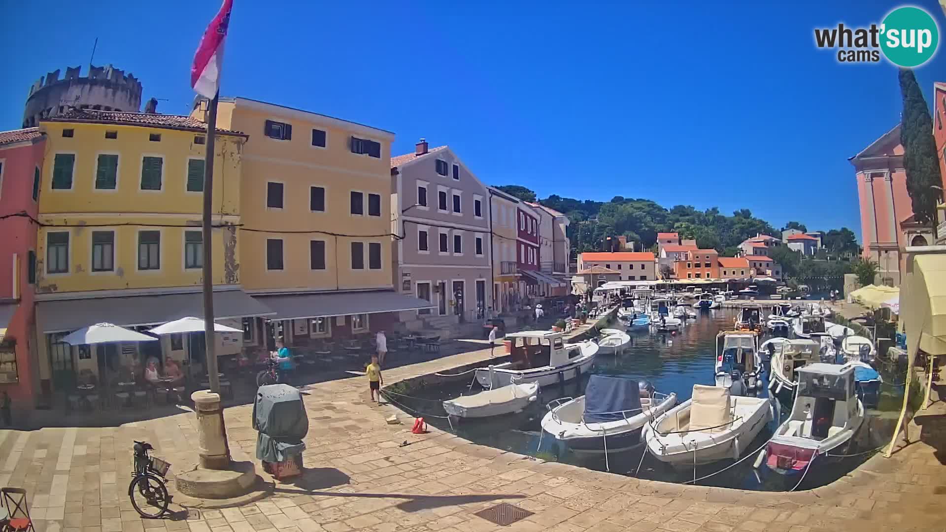 Webcam – Il porticciolo di Lussingrande