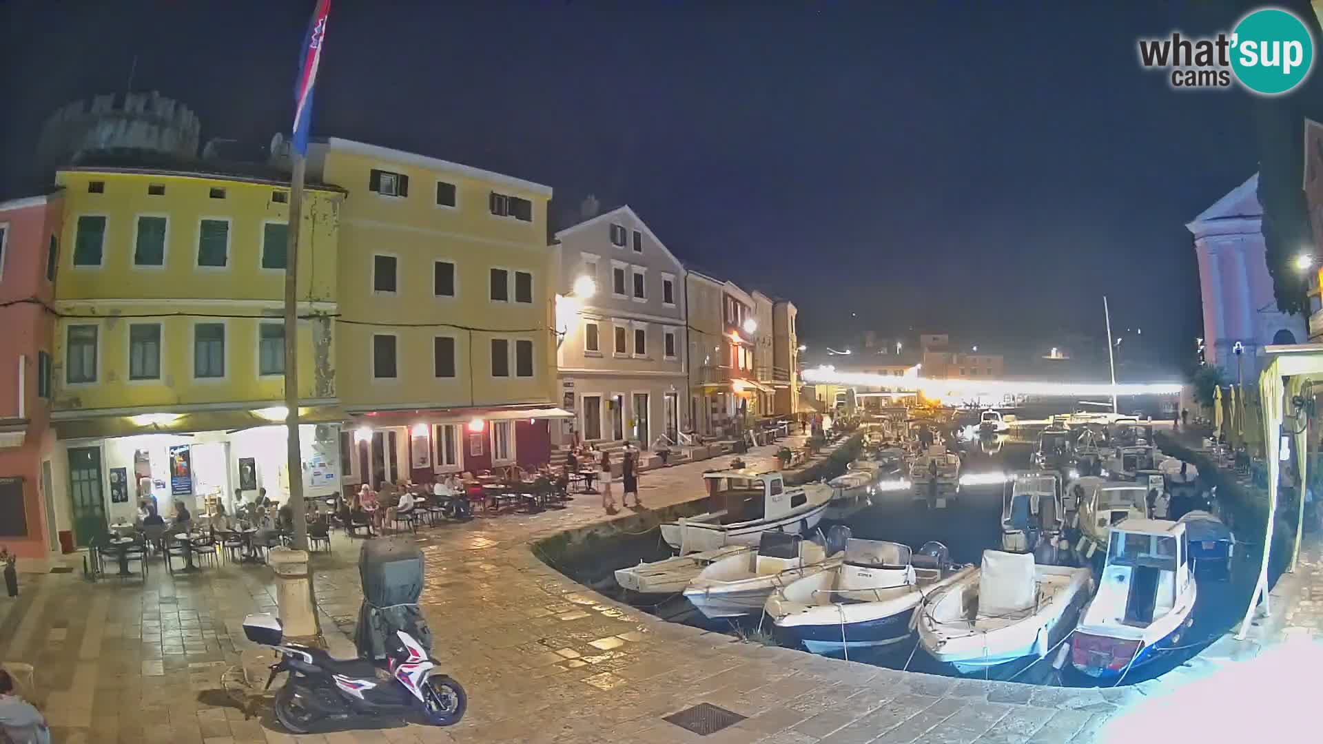 Webcam Live – The harbor of Veli Lošinj