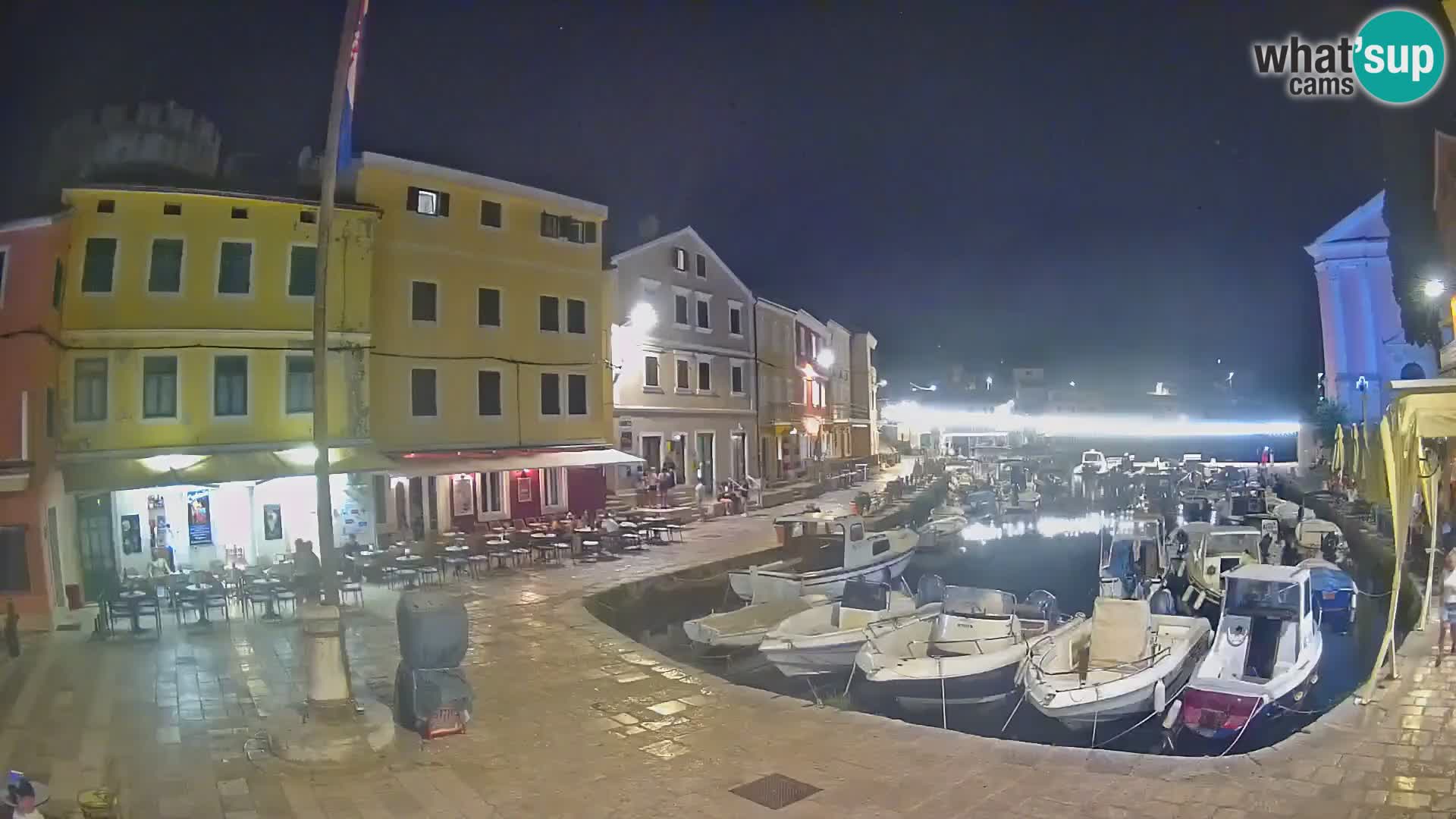 Webcam Live – The harbor of Veli Lošinj