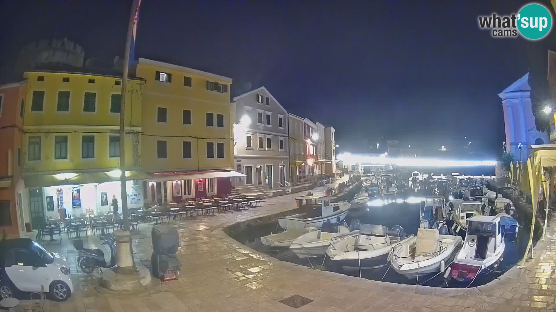 Webcam Live – The harbor of Veli Lošinj