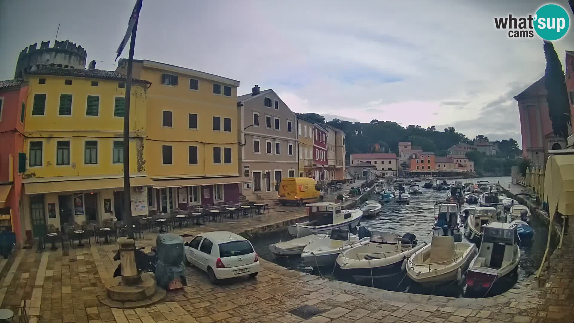 Webcam Live – The harbor of Veli Lošinj