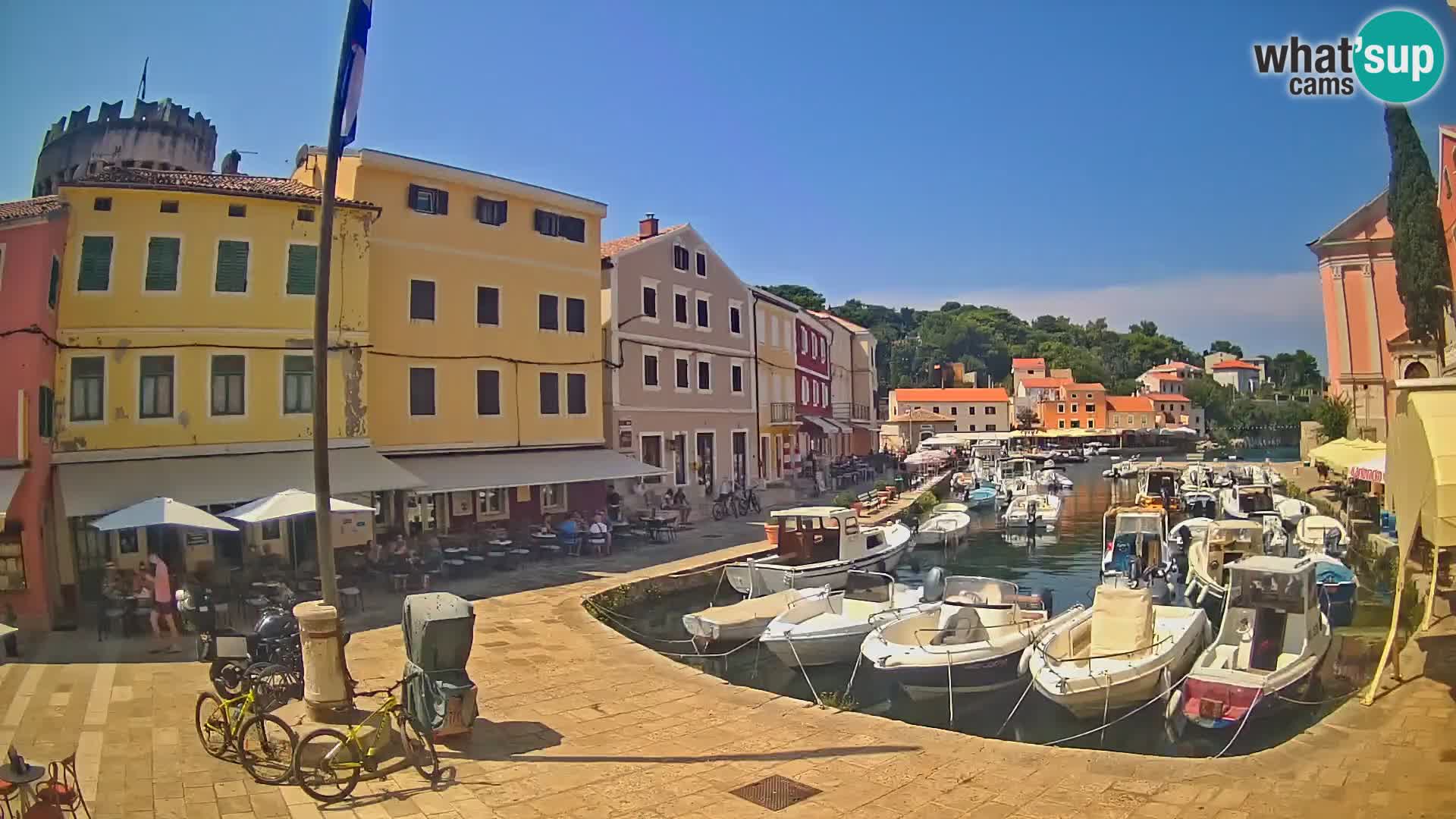 Webcam Streaming – El puerto de Veli Lošinj
