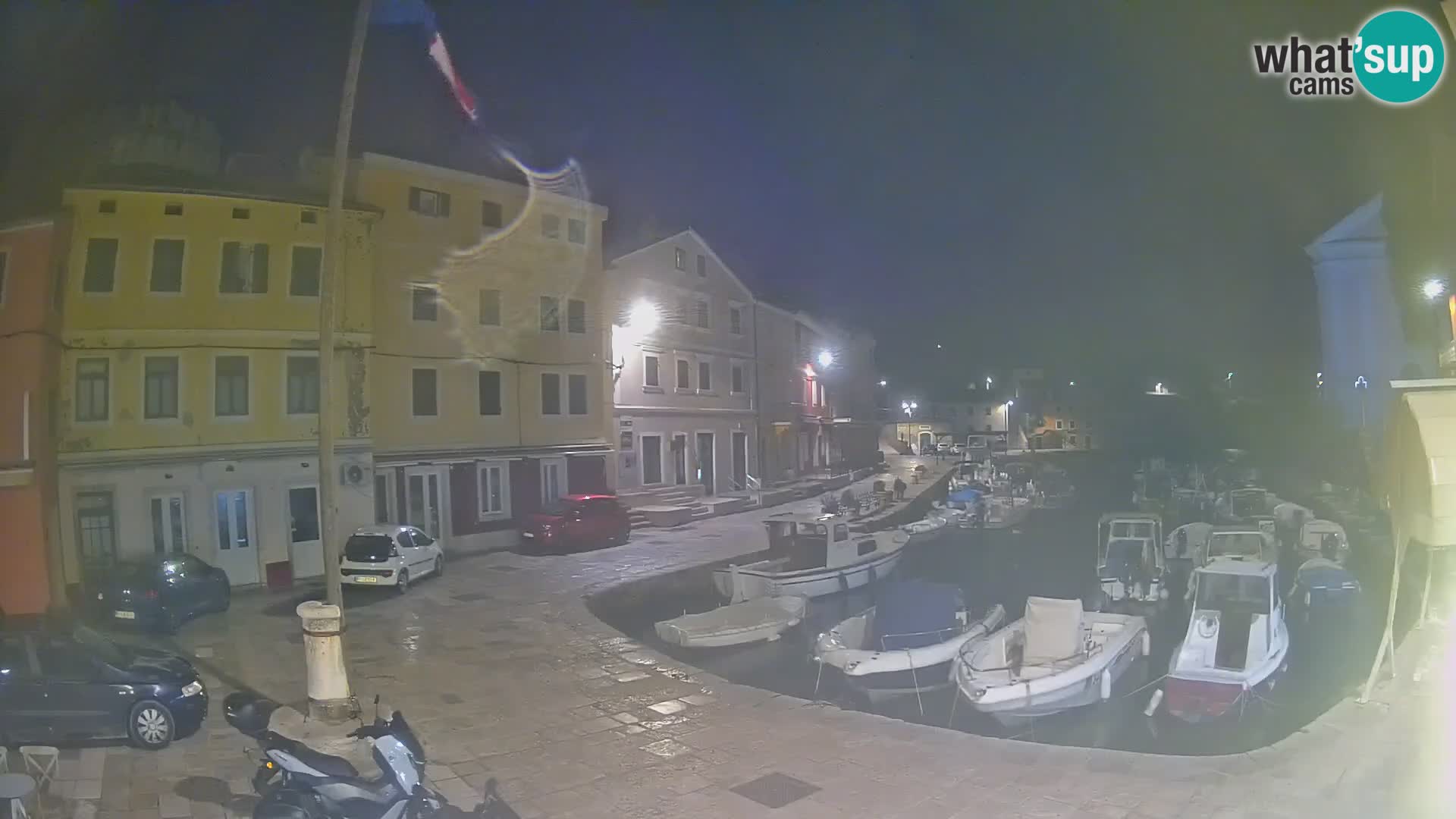 Webcam Live – The harbor of Veli Lošinj