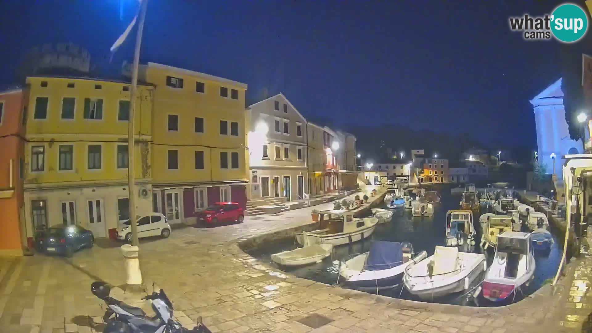 Webcam Streaming – El puerto de Veli Lošinj