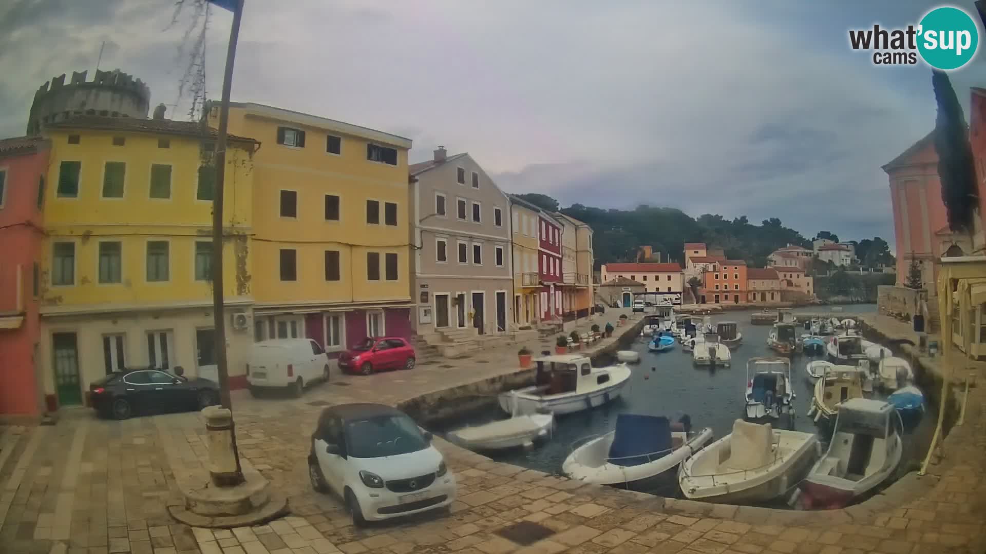 Webcam Live – The harbor of Veli Lošinj