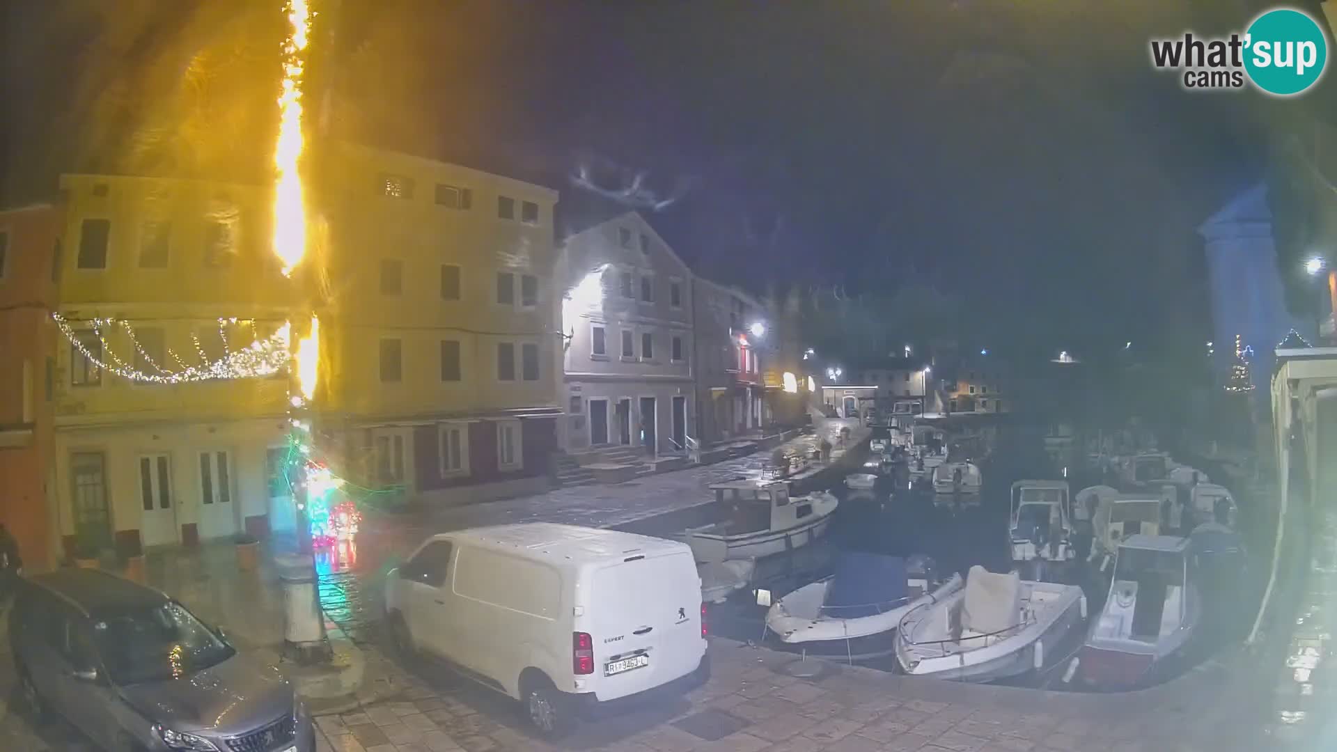 Webcam Live – The harbor of Veli Lošinj