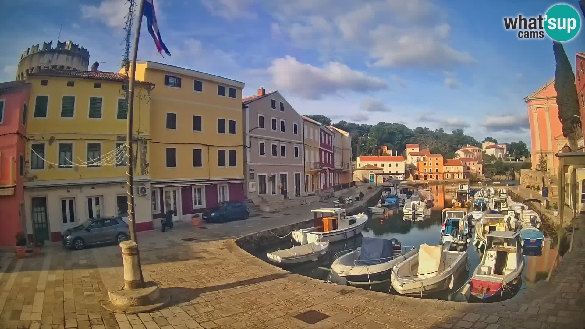 Webcam – Il porticciolo di Lussingrande