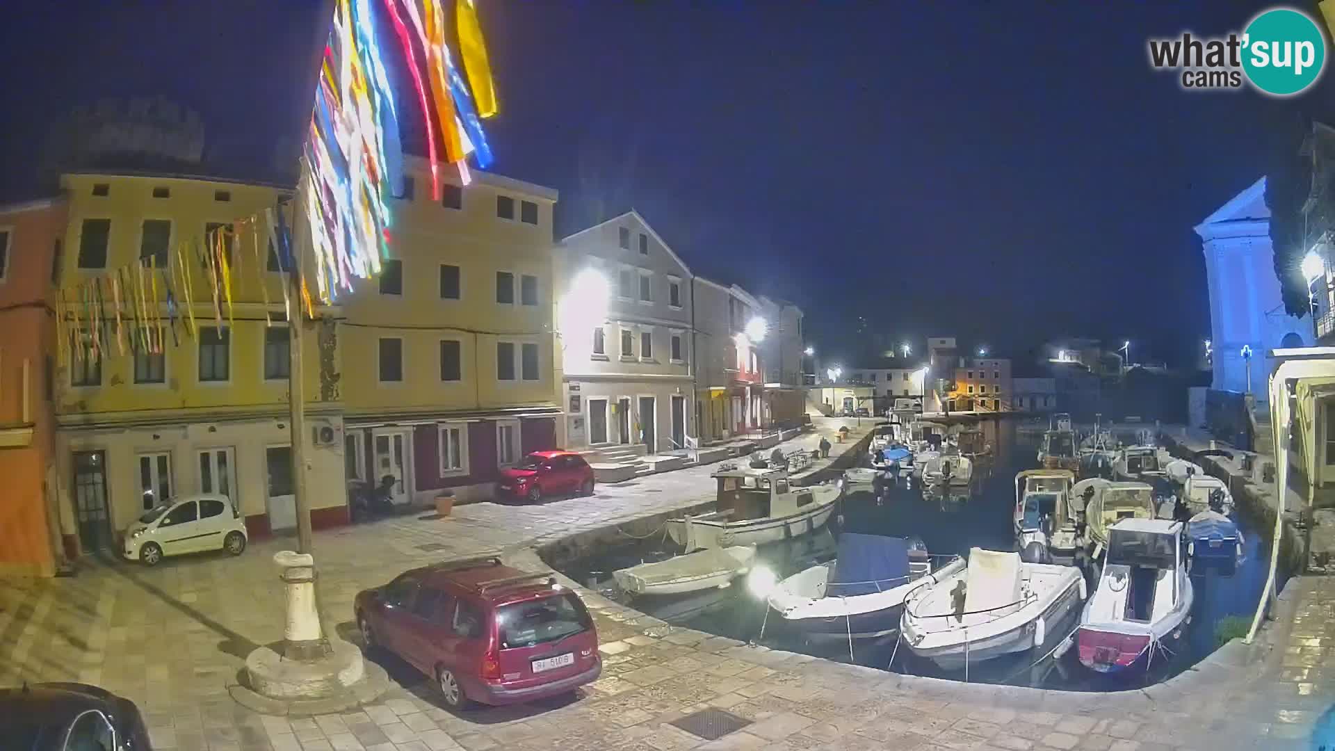Webcam Live – The harbor of Veli Lošinj