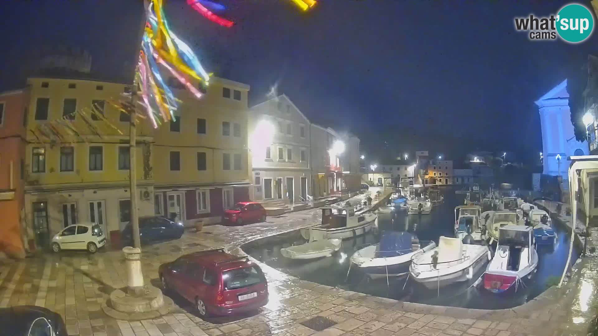 Webcam Live – The harbor of Veli Lošinj