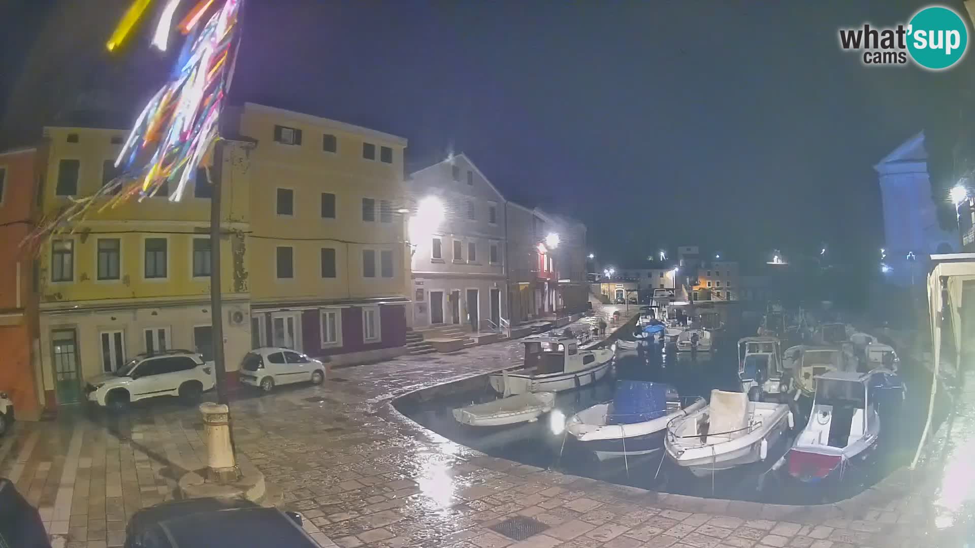 Webcam Live – The harbor of Veli Lošinj