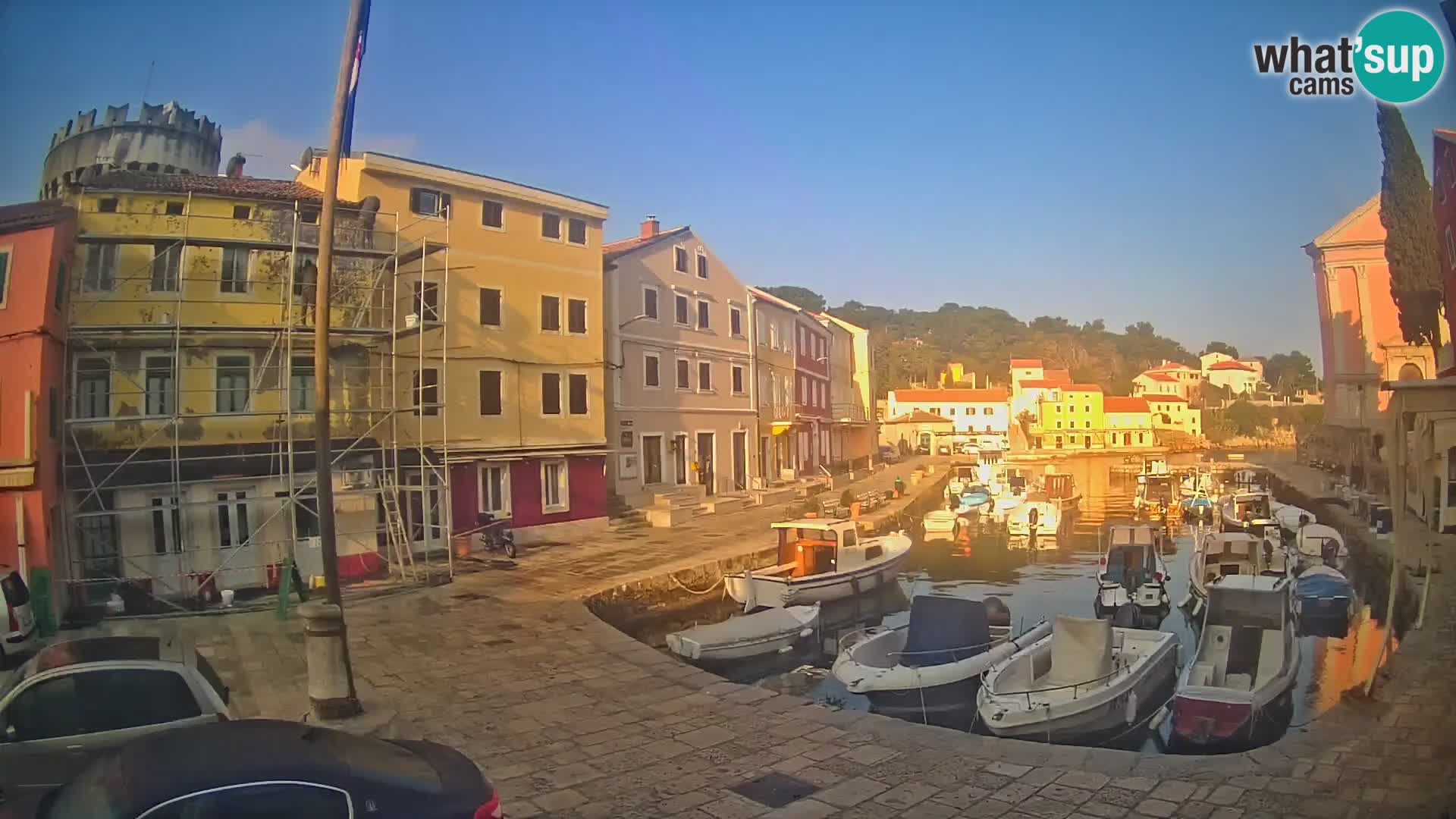 Webcam Streaming – El puerto de Veli Lošinj