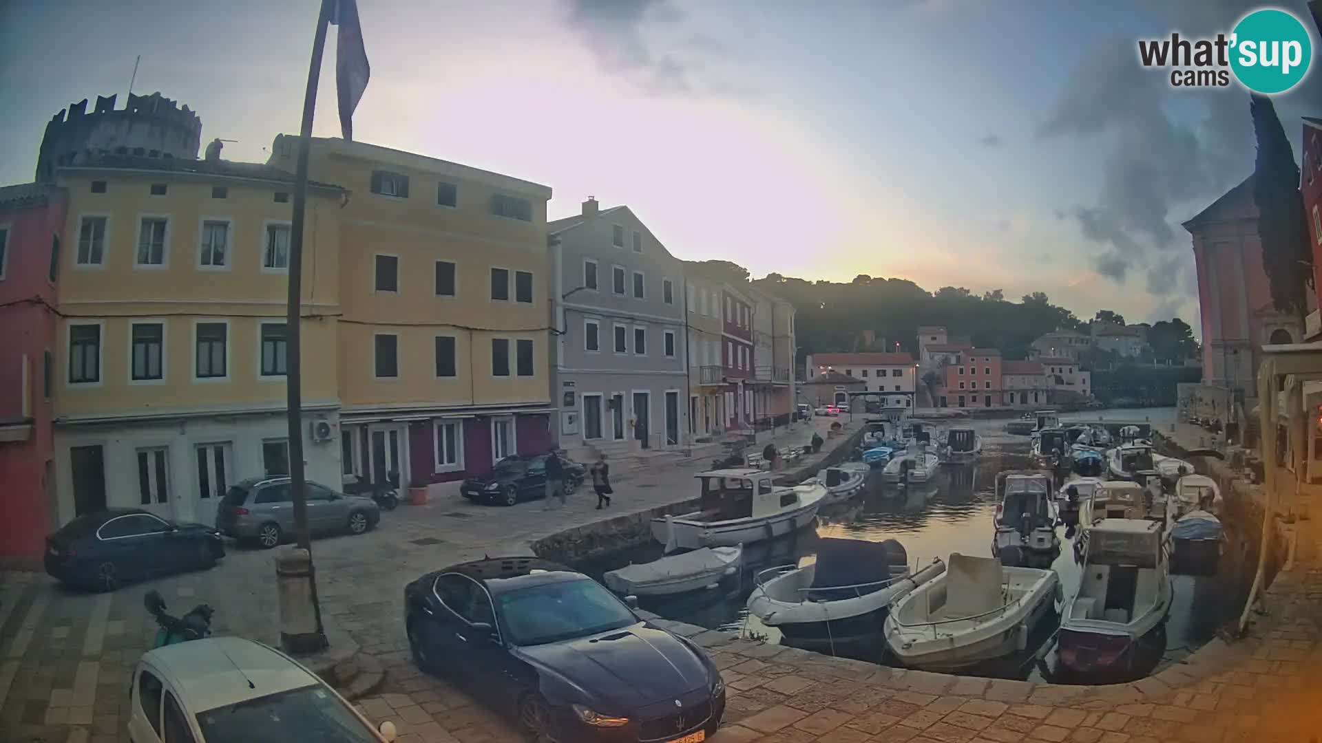 Webcam Streaming – El puerto de Veli Lošinj