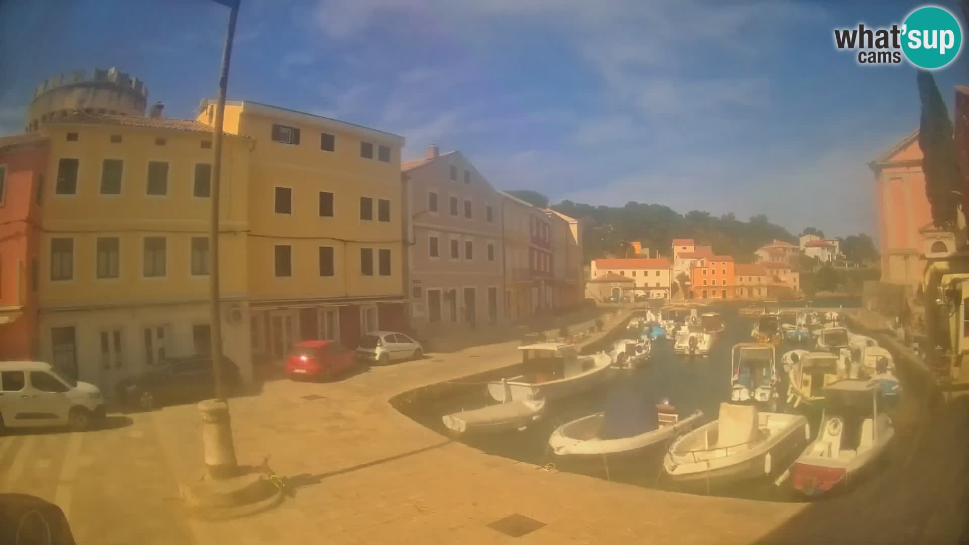 Webcam Streaming – El puerto de Veli Lošinj