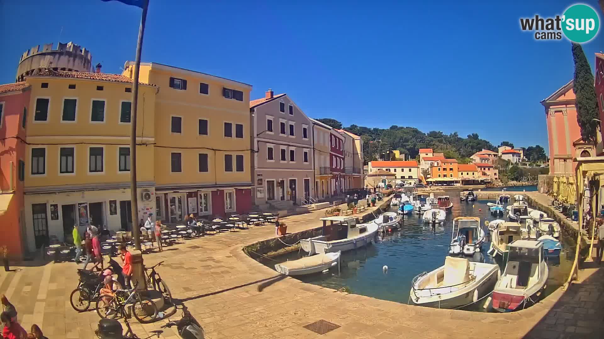 Webcam Streaming – El puerto de Veli Lošinj