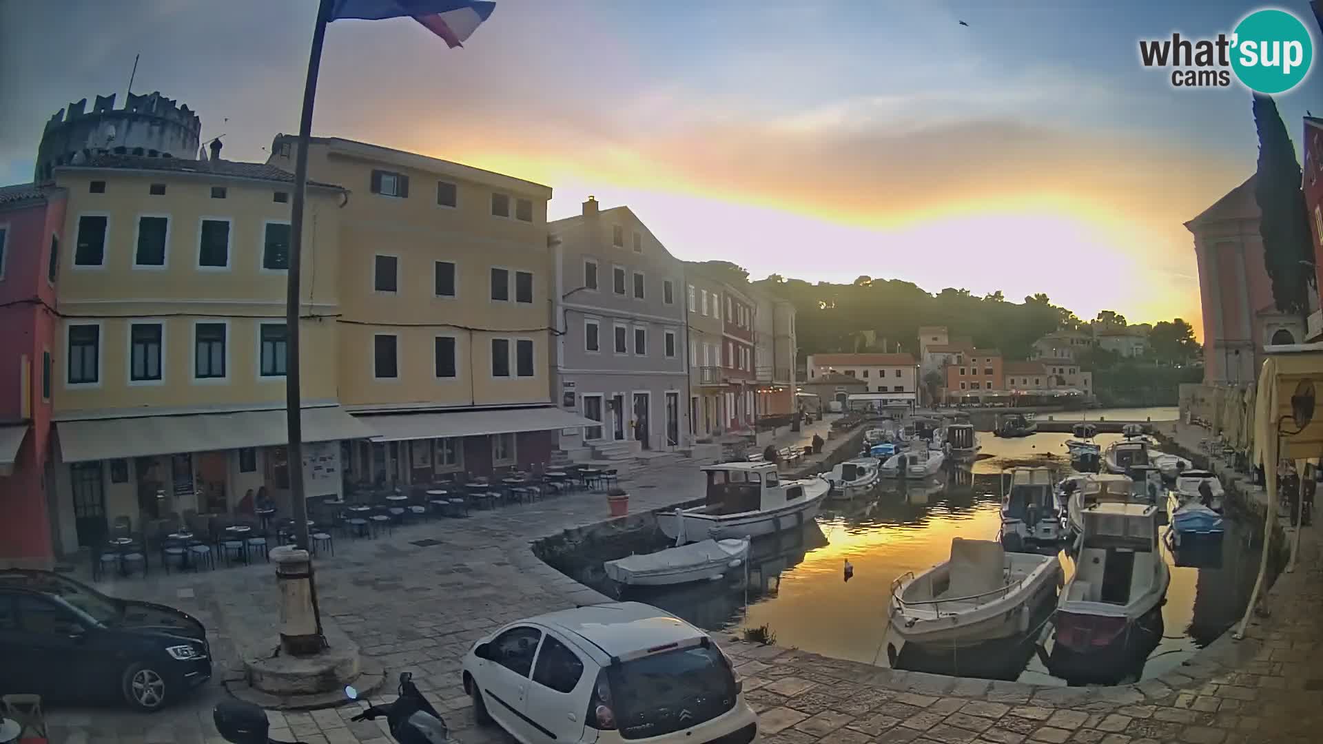 Webcam – Le port de Veli Lošinj