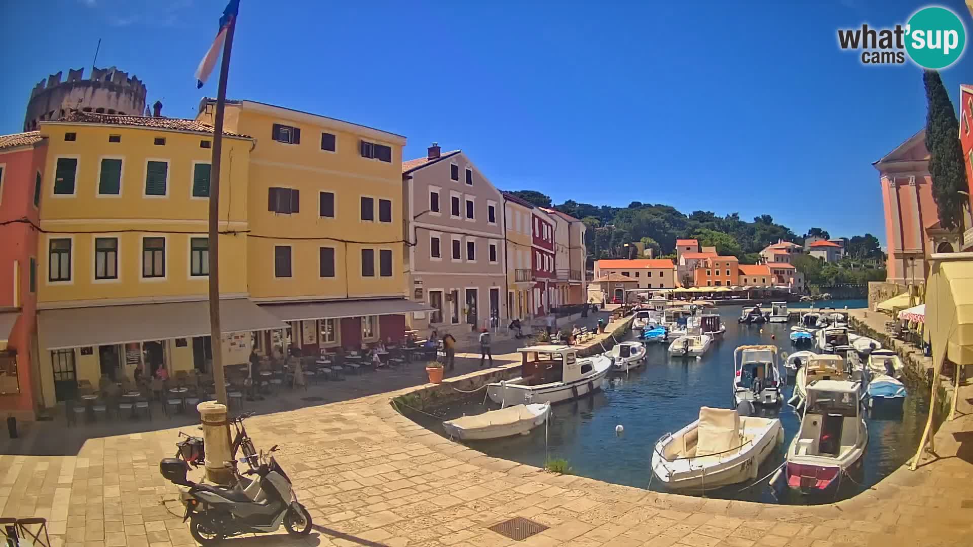 Webcam Streaming – El puerto de Veli Lošinj