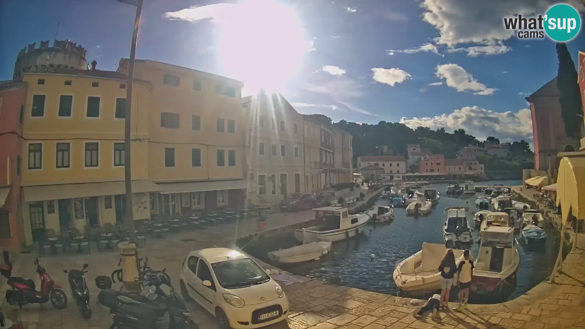 Webcam Live – The harbor of Veli Lošinj