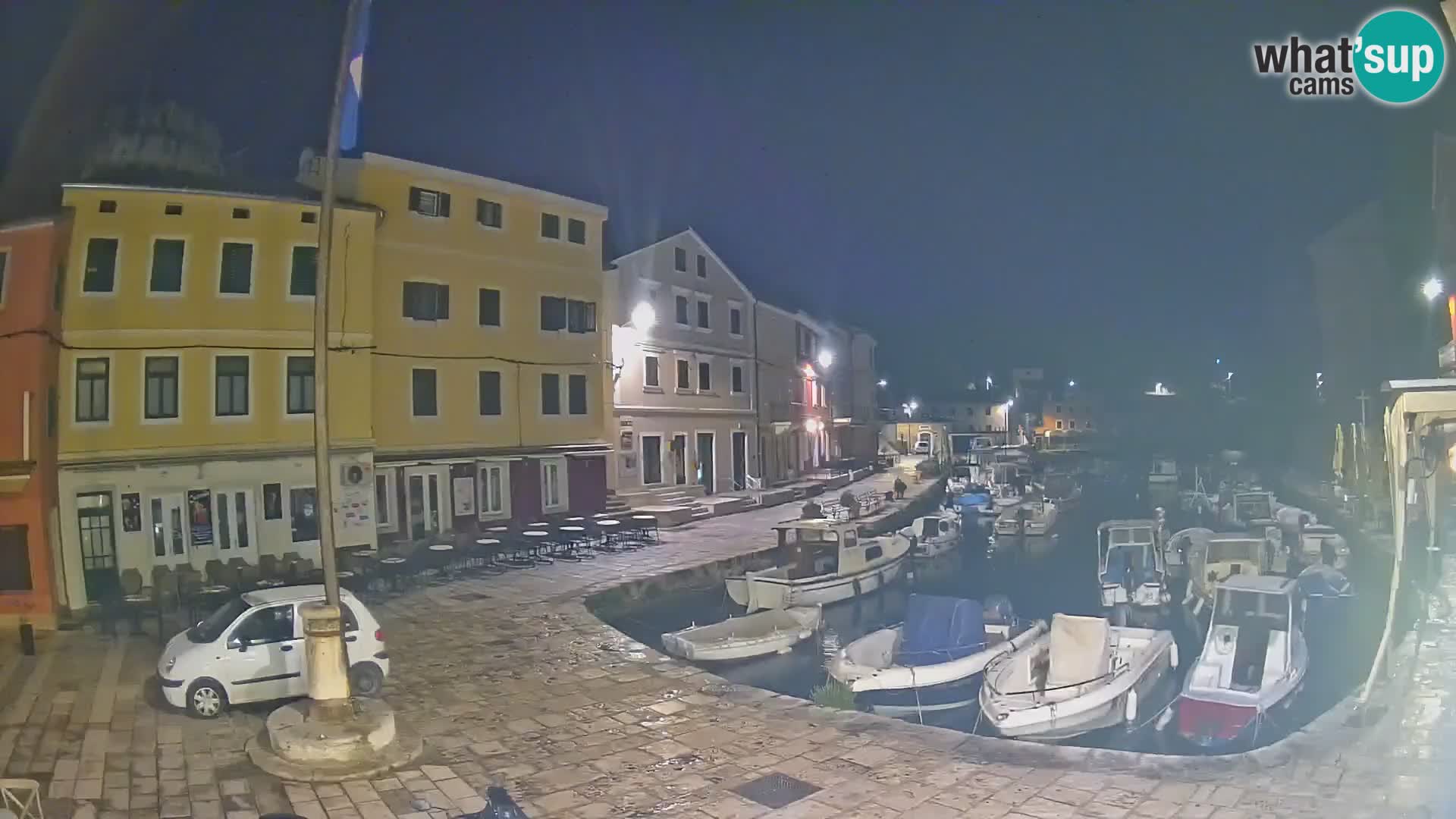 Webcam Live – The harbor of Veli Lošinj