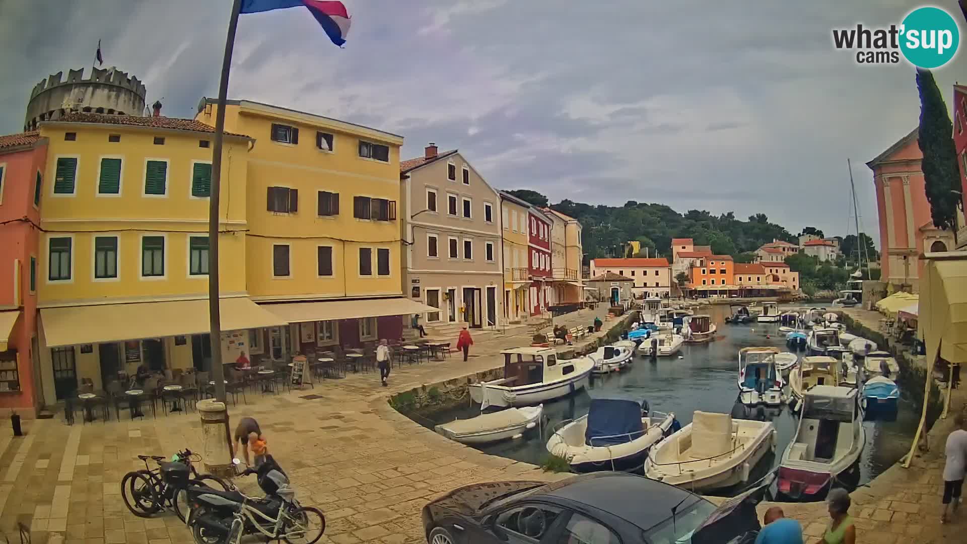 Webcam Streaming – El puerto de Veli Lošinj