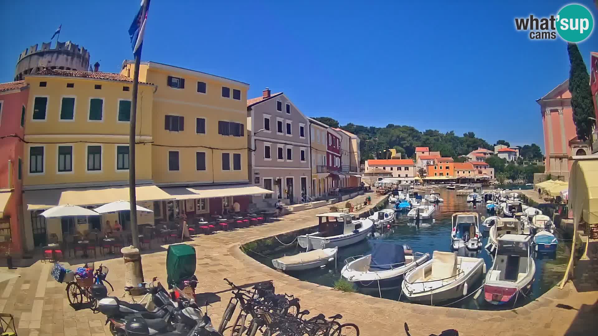 Webcam – Le port de Veli Lošinj