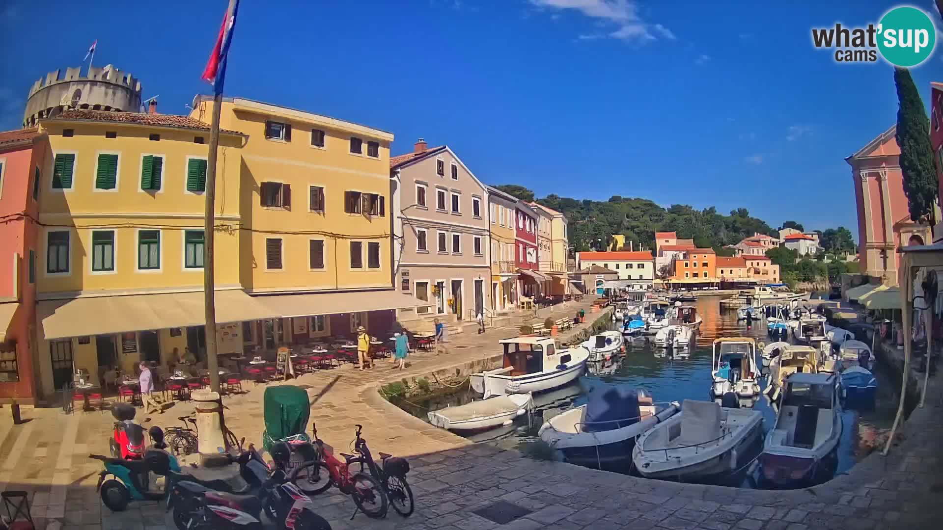Webcam – Il porticciolo di Lussingrande
