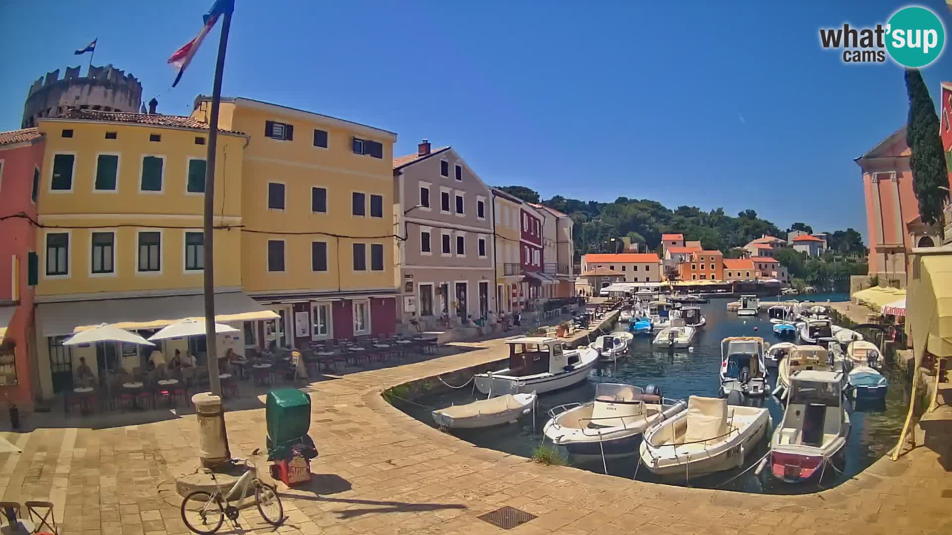 Webcam – Il porticciolo di Lussingrande