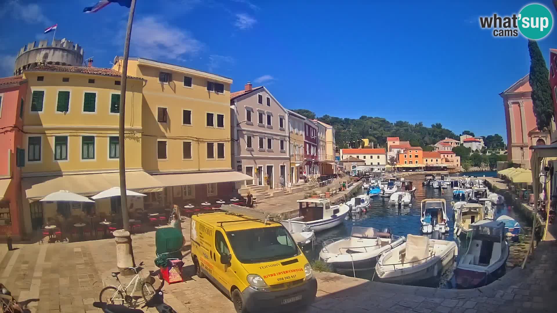 Webcam Streaming – El puerto de Veli Lošinj