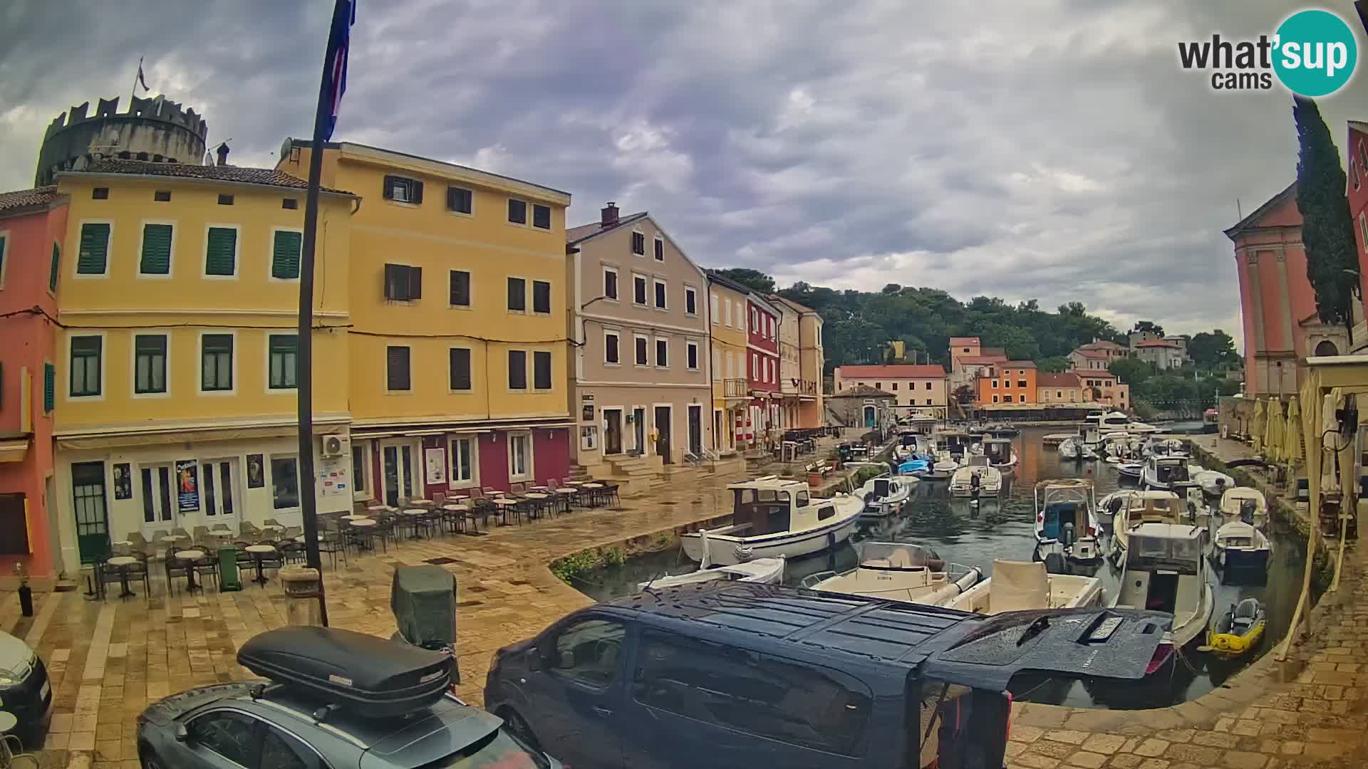 Webcam Live – The harbor of Veli Lošinj