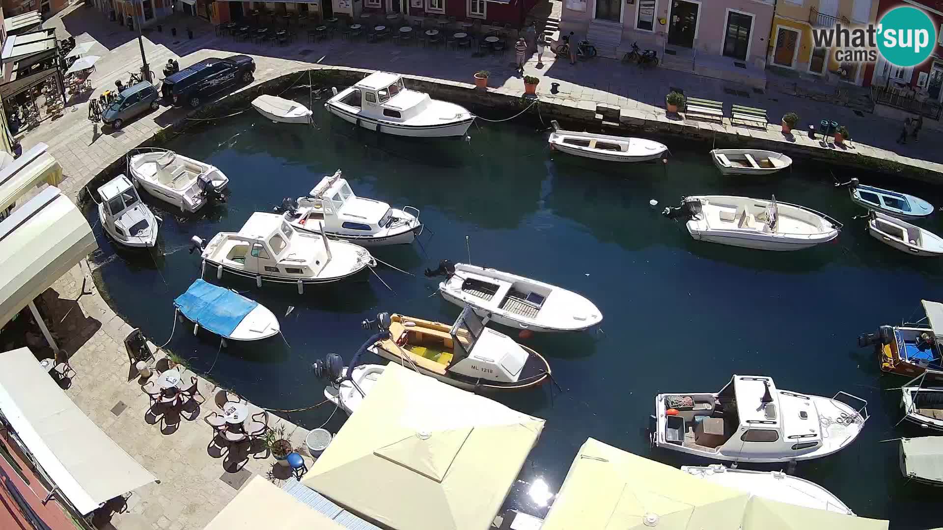 Veli Lošinj camera en vivo – plaza
