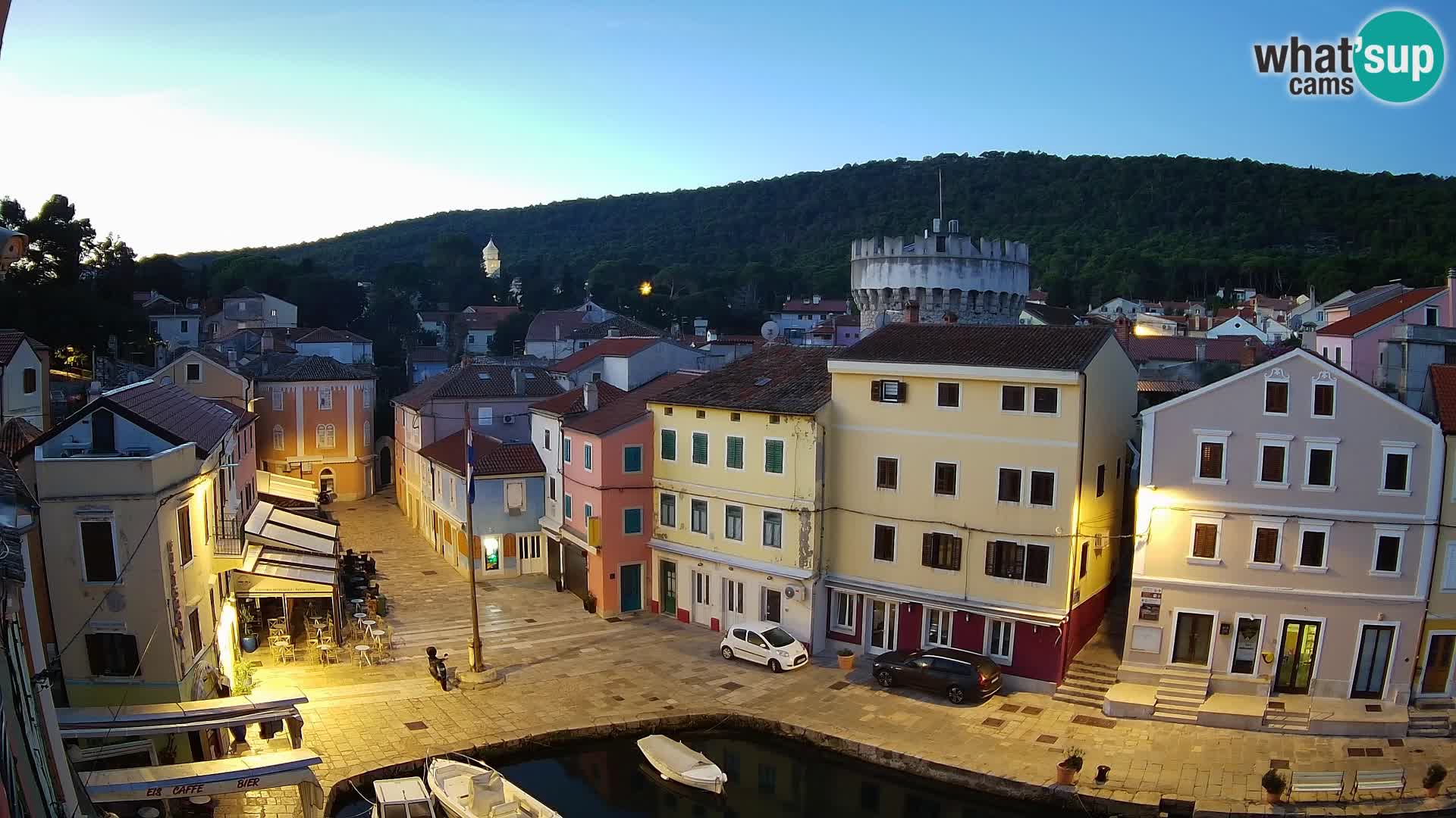 Veli Lošinj camera en vivo – plaza