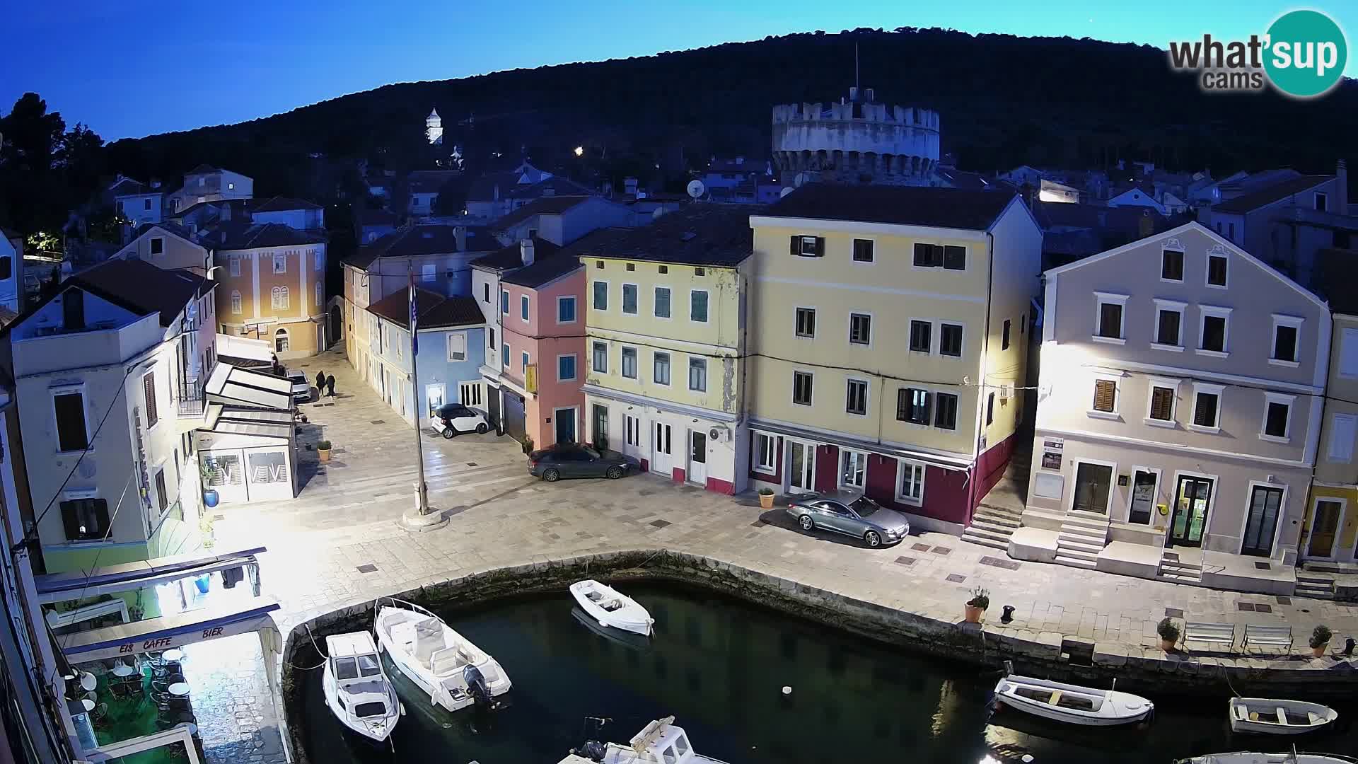 Veli Lošinj camera en vivo – plaza