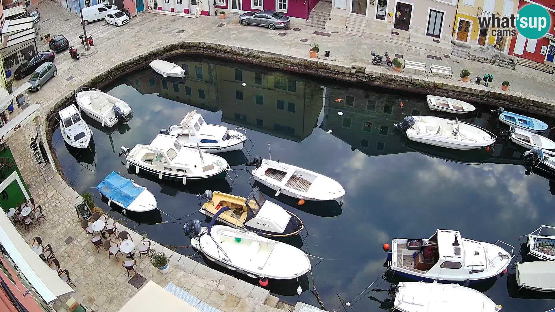 Veli Lošinj spletna kamera – trg