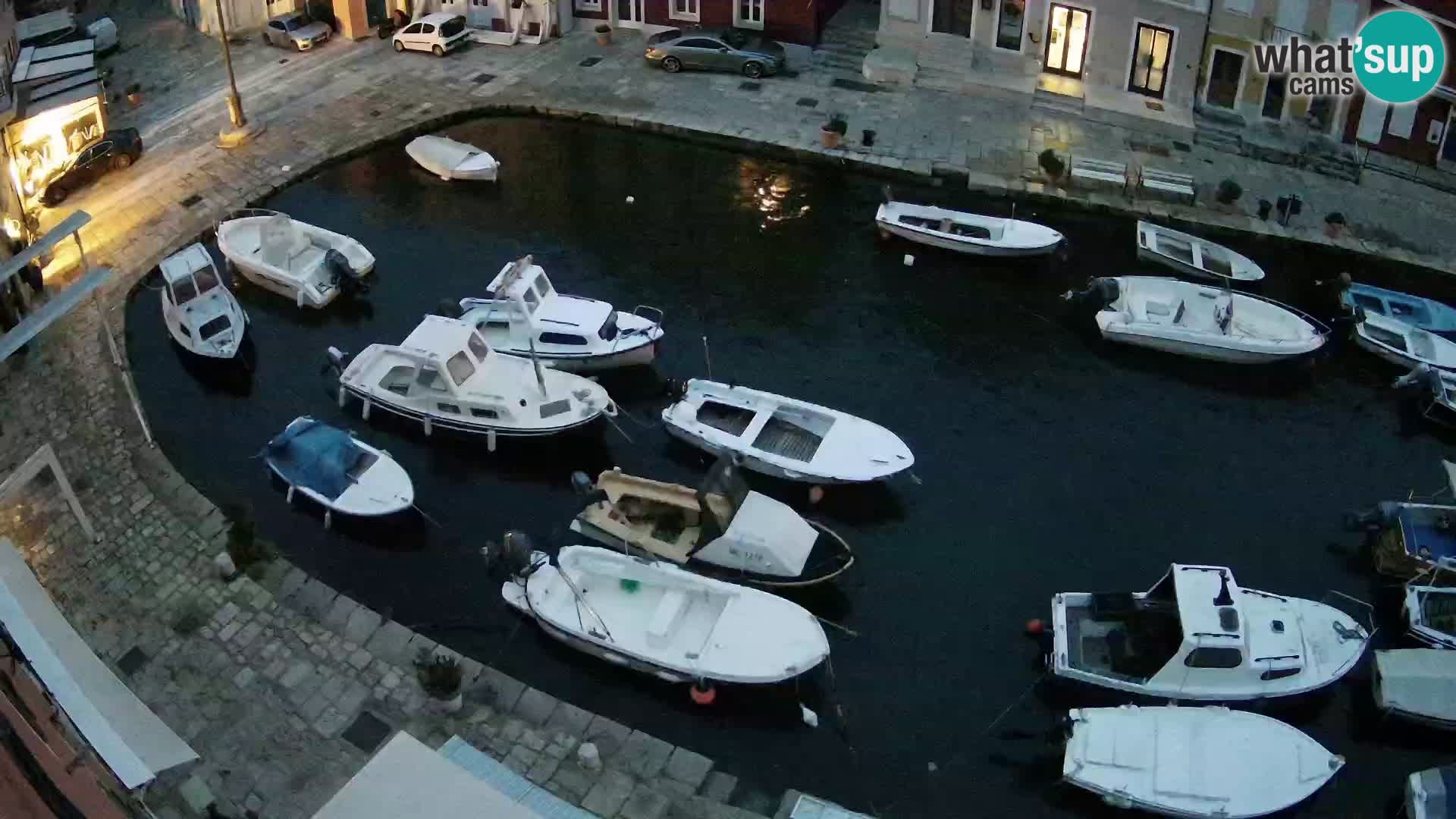 Veli Lošinj camera en vivo – plaza