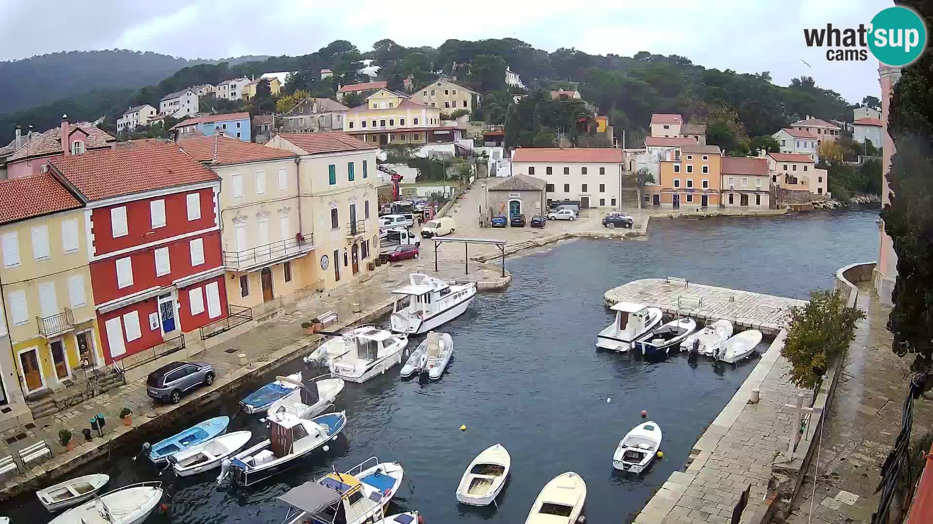 Veli Lošinj web kamera – trgič