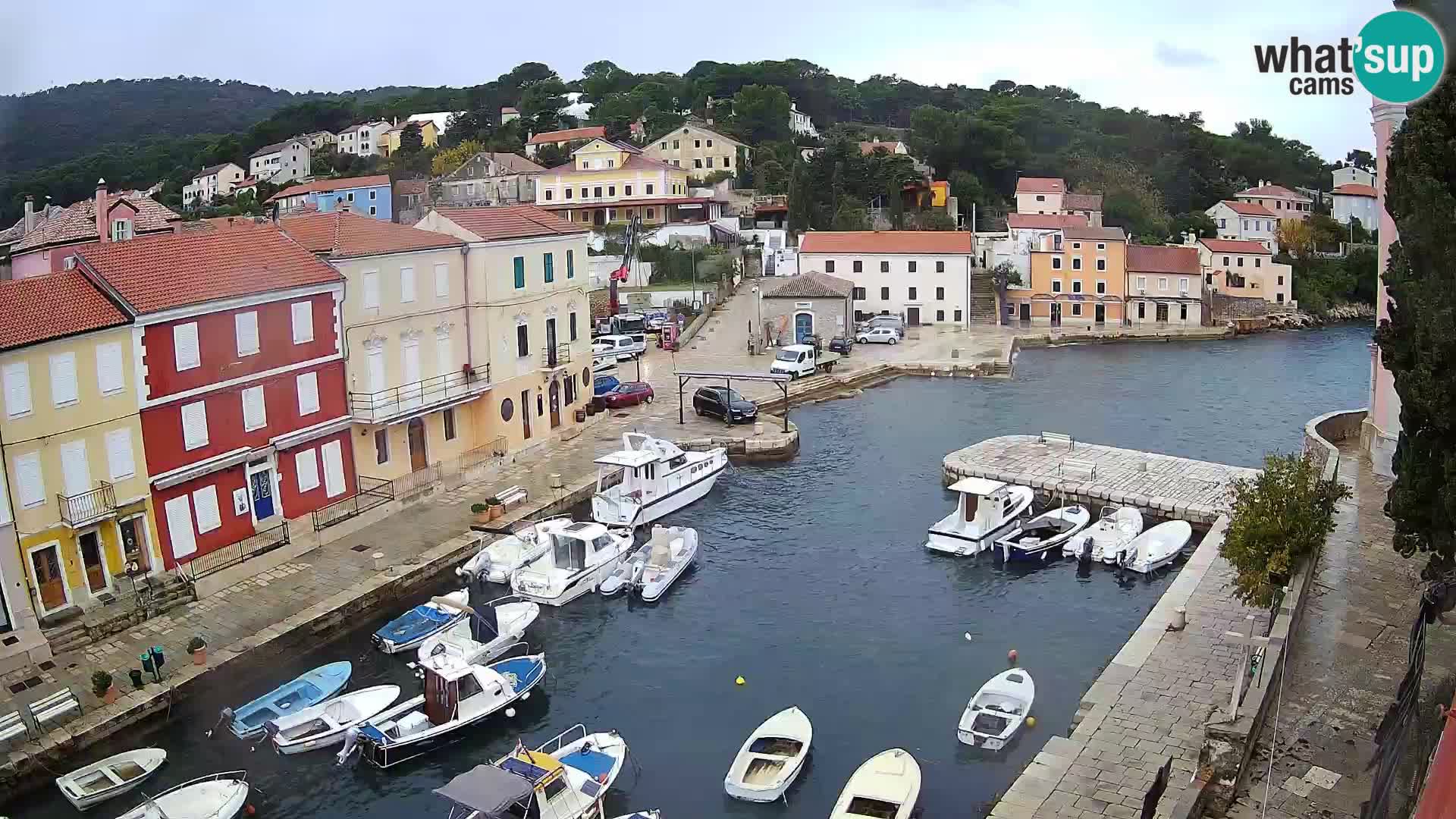 Veli Lošinj camera en vivo – plaza